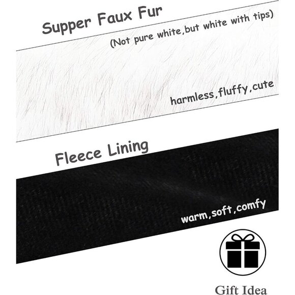 Faux Fur Headband Women\'s Winter Earwarmer Elastic Fluffy Polar Fleece main image 5